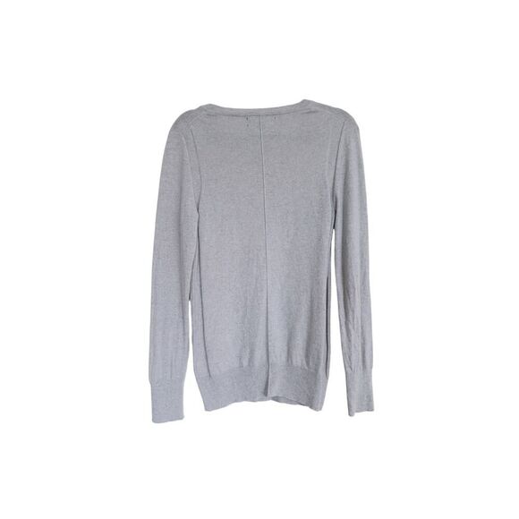 Banana Republic Todd Duncan Cashmere Sweater Womens M Gray Pullover - Picture 3 of 8
